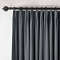 Pinch Pleated Velvet Room Darkening Lined Home Movie Theater Curtain Drape Panel LEON