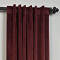 Set of 2 Back Tab and Rod Pocket 2 IN 1 Unlined Velvet Drape Birkin