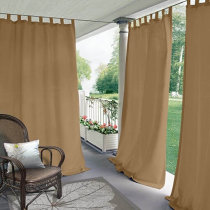 Ready Made Tab Top Blackout Outdoor Curtain ROSE Collection
