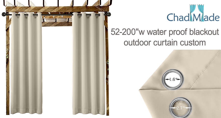 custom outdoor curtains