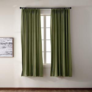 PAZ Custom Solid Polyester Indoor Blackout Curtain Drapery
