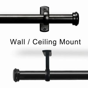 Hanging Rod Room Divider Curtain Kit for Any Space
