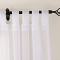 HANNA Gradient Ombre Sheer Curtain Tulle Gradual Drapery