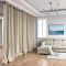 Recommended hanging rod room divider drape fireproof flame retardant curtain colors available natural washable fireproof drape