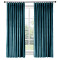 Green velvet curtain 