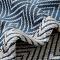 Polyester Chenille Jacquard Curtain Wave Soft Handfeel Drape ZINGE