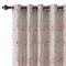 Aquarelle Print Polyester Linen Curtain Drapery BERT