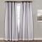 Get our Layered Curtain Mix & Match Elegance White Crushed Voile Blackout Curtain Grommet Panel curtain colors available natural washable drape