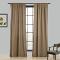 Get our multi header polyster linen curtain colors available natural washable drape