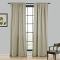 Get our multi header polyster linen curtain colors available natural washable drape