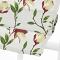 CORA Botanical Flower Print Polyester Cotton Roman Shade
