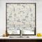 LUNA Rural Pastoral Print Polyester Cotton Roman Shade