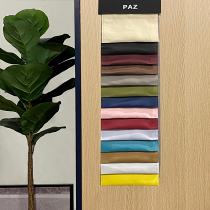 PAZ Solid Polyester Fabric Swatch Refundable Order Amount Over $399