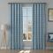 Solid Jacquard Diamond Curtain Drapery IMOGEN