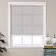 AUSTIN Window Roller Shade with Loop Control PVC Roller Shades 95% Blackout For Bath Living Kitchen Dining Room and Office
