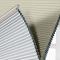 PAMELA Classic Cord Lift Blackout Cellular Shade White Backing Honeycomb Shade