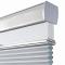 ROLLINS Cordless Blackout TriShades Day/Night Honeycomb Shade White Sheer