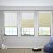 RALPH Cord Lift Blackout TriShades Day/Night Honeycomb Shade with White Backing White Sheer
