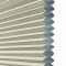 RALPH Cord Lift Blackout TriShades Day/Night Honeycomb Shade with White Backing White Sheer