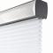 RHODES Cordless Blackout TriShades Day/Night Honeycomb Shade with White Backing White Sheer
