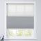 REID Cord Lift Blackout TriShades Day/Night Honeycomb Shade White Sheer