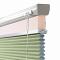 RAMESH Cord Lift Blackout TriShades Day/Night Honeycomb Shade with White Backing Pink Sheer