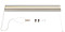 ROPELYN Cord Lift Blackout TriShades Day/Night Honeycomb Shade Beige Sheer