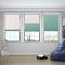 RINO Cord Lift Blackout TriShades Day/Night Honeycomb Shade Pink Sheer
