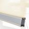 ROPELYN Cord Lift Blackout TriShades Day/Night Honeycomb Shade Beige Sheer