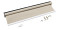 HEDDA Window Roller Shade with Valance Cover Loop Control PVC Roller Shades 95% Blackout For Bath Living Kitchen Dining Room and Office