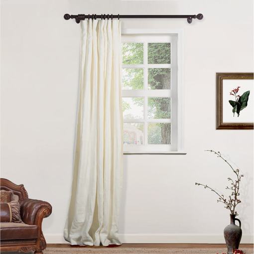 Lacey Linen Curtain Drapery Custom