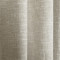Jawara Grommet Cotton Linen Curtain with Blackout Liner