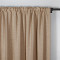 walnut natural linen curtains