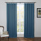Kyla Polyester Faux Linen Curtain Drapery Custom
