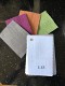 LIZ Polyester Linen Blend Fabric Swatch Sample Booklet  (38 Colors Included)