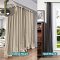 Ceiling or Wall Mounted Curtain Rod, Hanging Rod Set for Window Room Divider  44-156 inches Jaylon