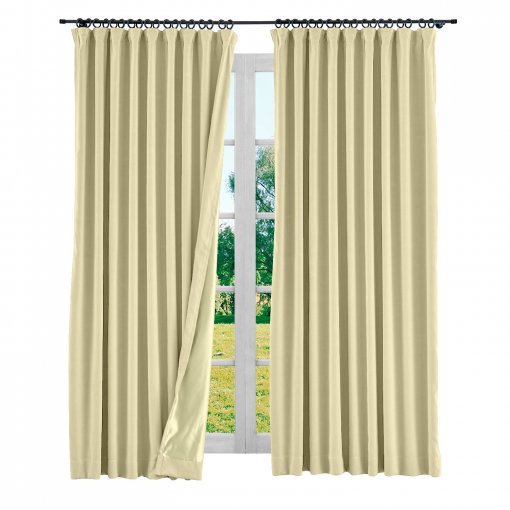 Us 78 99 Yeffa Pinch Pleated Curtain Blackout Lined Drapery