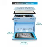 Newest SS-917C Dust Free Working Room Anti Dust Working Bench Adjustable Wind Cleaning Room With Dust Checking Lamp