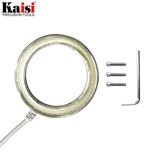 Kaisi Ultrathin 60 LED Adjustable Ring Light illuminator Lamp For STEREO ZOOM Microscope USB Plug