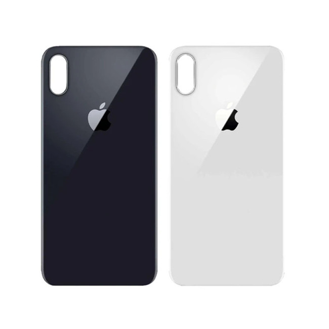 For iPhone X Back Glass Cover Replacement Big Camera Hole