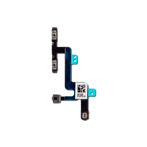 For iPhone 6 Volume Control Button Ribbon With Metal Bracket Flex Cable