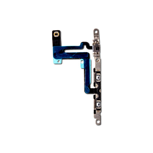 For iPhone 6 Plus Volume Control Button Ribbon With Metal Bracket Flex Cable