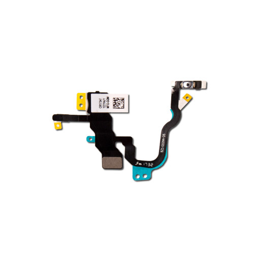 For iPhone X Power Button Flex Cable with Metal Holder
