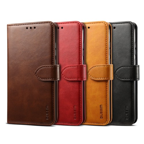 For iPhone 6S 7 8 Plus XS XR MAX 11 12 Pro Case Flip Phone Case Multi-function Storage Card Holder Msuction Leather Case