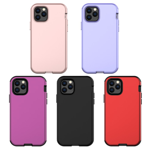 For iPhone 6S 7 8 Plus XS XR MAX 11 12 Pro Case Three-in-one anti-drop Mobile phone case Anti-fingerprint