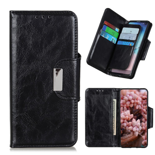 For iPhone 12 Pro Max 7 8 Plus XS XR MAX 11 Pro Case Oil Wax Pattern leather Case Flip Phone Case Magnetic Suction Own Multi-function Wallet Storage Card