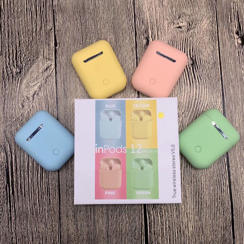 tws macaron wireless bluetooth earbuds
