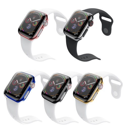 Protective Case for apple watch case 42mm 38mm 44mm 40mm bumper Cover screen protector PC plating for Apple watch case 5 4 3 2 1