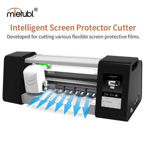 Intelligent Screen Protector Cutter Machine Mobile Phone Tablet Front Glass Back Cover Protect Film Cut Tool Protective Film Cutting