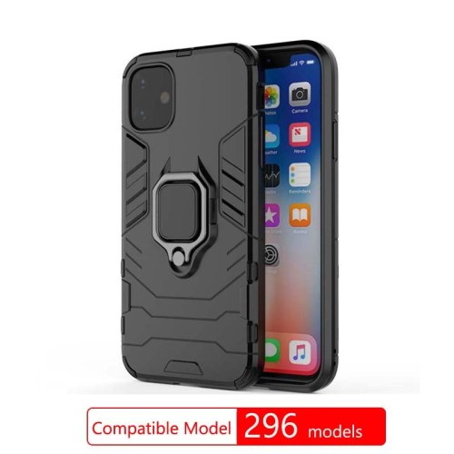 Case for iPhone 11 Pro Max Xs Xr X 7 8 6S 6 Plus SE 2020 Finger Ring Holder Armor Bumper Back Cover For iPhone Xs max Fundas
